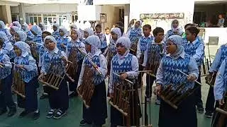 1 Muharram 1440 Di Buka Dengan Tampilan Angklung SD Muhammadiyah 6