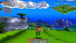 Cube World- Scout (Ranger)- pets & Hang glider glitch!
