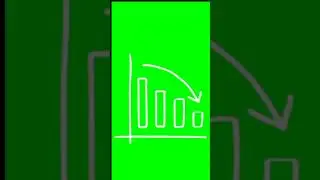 Stock Graph Green Screen #shorts #animation