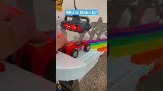 Will it Make it? Stomp Racer #videogames #hotwheels #mariokart #supermario #nintendo #mario #snes