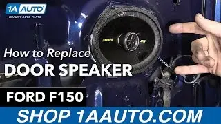 How To Replace Door Speaker 97-04 Ford F-150