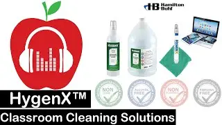 HygenX Cleaning Solutions for School Headphones, School Headsets and Classroom Devices