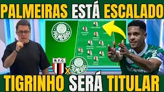 SAIU AGORA A ESCALAÇÃO DO PALMEIRAS E VITOR ROQUE ESTÁ CONFIRMADO / NOTICIAS DO PALMEIRAS HOJE