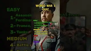 Ultimate World War 1 Quiz: Test Your Knowledge of the Great War, Battles, and History!  #worldwar1