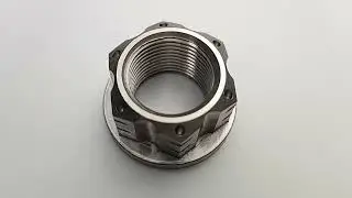 factory price of M20X1.5mm Titanium Flanged Axle Nut titanium yoke nut titanium flange head nuts