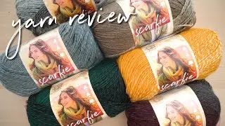 One Ball Makes a Scarf! - Scarfie Yarn Review