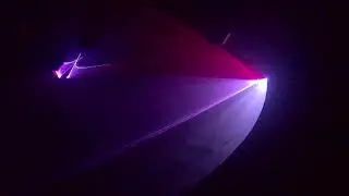 DJ Lights Party Lights, Gruolin RGB Full Color Laser Stage Light Music Sound Activated & DMX Control