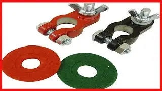 Schumacher Marine Terminal Replacement Set &ndash; Durable and High-Performance Battery Terminals