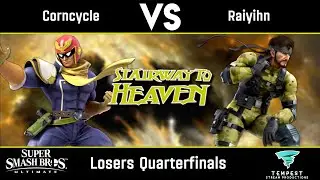 Corncycle (Captain Falcon) vs Raiyihn (Snake) - Losers Quarterfinals - Stairway to Heaven #27