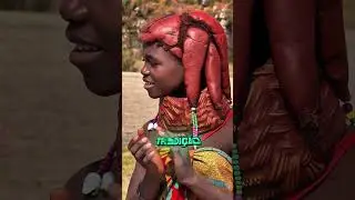 Hair without water: the tradition of this tribe..!!