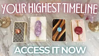 Quantum Leap To Your Highest Timeline • PICK A CARD •