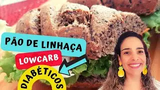 Pão De Linhaça Lowcarb Ideal Para Diabéticos | Baguete