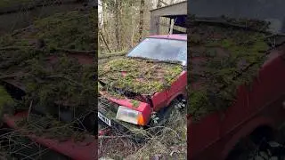 Найден брошенный автомобиль Lada #исследуйте #брошенный #автомобиль #машина #машины #Lada #природ...