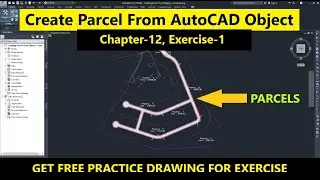 How to Create Parcel From Object in AutoCAD Civil 3d | Parcel Creation Tools | Subdivision Plans