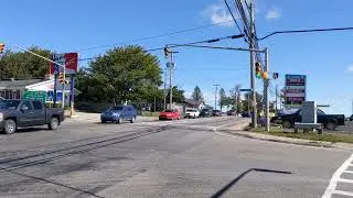 Intersection in Digby with Flashing Green