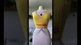 ARGYLE STRANGER THINGS CROCHET TOP! #strangerthings #strangerthings4