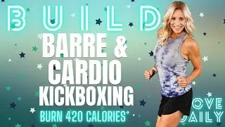 45 Minute Barre & Cardio Kickboxing Supersets | Burn 420 Calories*🔥