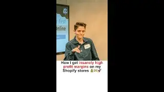 How I get insanely high profit margins on my Shopify stores 💰🤑🚀 #shorts