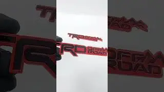 Toyota TRD OFF ROAD Emblem &ndash; Custom Acrylic Colors | Upgrade Your ToyotaUpgrade your Toyota