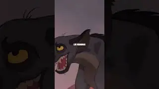 LAS HIENAS DESTERRAN A LOS MACHOS DEL GRUPO #curiosidades #cine #reyleon #disney