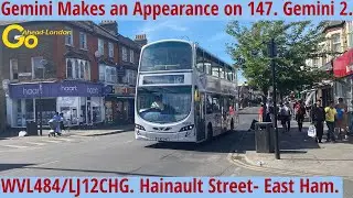 Rare | Journey on Blue Triangle Route 147 | WVL484/LJ12CHG | Gemini 2 B9TL.