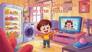 Learn Common Gadgets in the House | Gadgets and Home Appliances Names | Pumpkin Yards