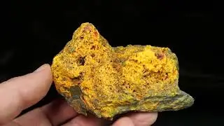 Orpiment, Getchell Mine, Adam Peak, Potosi Mining Dist., Humboldt County, Nevada, USA