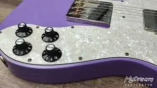 MyDream Partcaster Custom Built  - Relic Purple Custom Deluxe Hepcat PAF