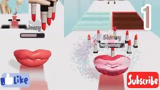 NOOB Vs PRO Vs HACKER - lip Runner 3D #liprunner #maxlevel #mrgames