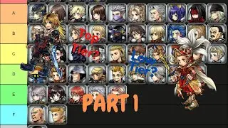 Dissidia Final Fantasy Opera Omnia Tier list (JP, November 2021) Part 1, The First 50 Characters.