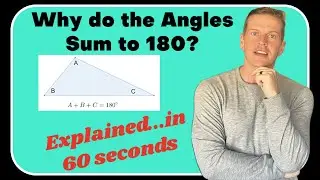 Why do the Angles in a Triangle Sum to 180?