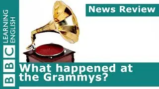 White roses at the Grammys 2018: BBC News Review