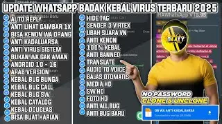 💎[WA BADAK immune 2025 🔥] clone & Unclone whatsapp Vip Anti Virtex