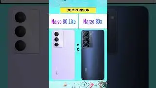 Narzo 80 Lite Vs Narzo 80x | By Realme