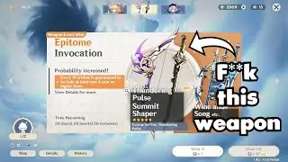Pulling on yoimiya weapon banner | Genshin impact 2.8