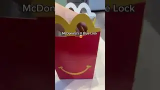 McDonald&rsquo;s X Blue Lock #bluelock #mcdonalds