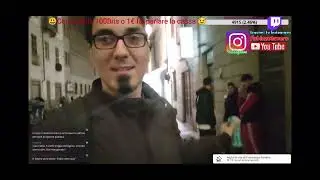URLANO A FABIO ZETA MENTRE CAMMINA PER STRADA 😱😱