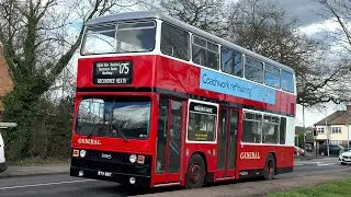 Heritage Running Day | Journey on London Bus Route 175 - Leyland Titan T66 WYV66T