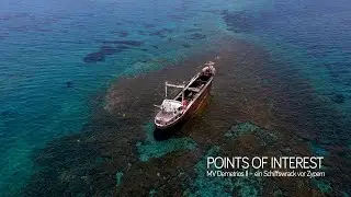 4K Drohnen-Tour: M/V Demetrios II: Ein faszinierendes Schiffswrack vor der Küste Zyperns