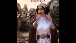 What If Leia Was Asian? (AI Generated Art)