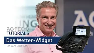 AGFEO TV Tutorial | Das Wetter ist einstellbar