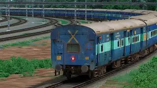 Wap-7 Electric Engine Shunting On Kazipet Washing Line | indian railways Washing Line 