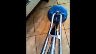 Tile grout cleaning demo Cedar Creek Naples fl