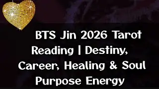 ||BTS Jin Gets a 2026 Tarot Reading for his DESTINY||❤️#bts #jin #btsjin #tarot #kpoptarot #btsarmy