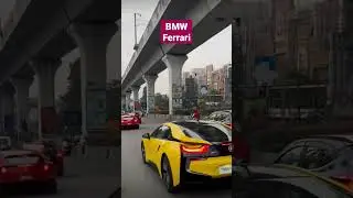 BMW and Ferrari #bmw #ferrari #roufrubelbd
