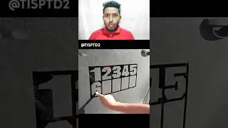 Crazy Number Drawing Challenge 😱 #shorts
