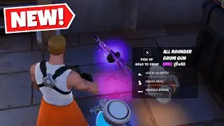 Fortnite NEW Drum Gun Update
