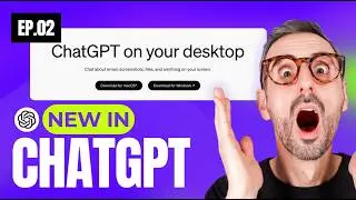 NEW in ChatGPT: Advanced Voice Mode, Share Audio, Desktop App for Windows... [🔥Ep. 02]