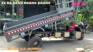 MẪU XE BA BÁNH ĐẶT ĐÓNG CHỞ ĐIỀU KHÔ VỀ PHƯỚC LONG BÌNH PHƯỚC