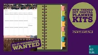 Do-it-yourself digital planner themes for digital planning - A Wild Plan